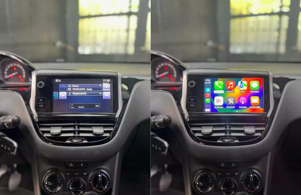 Boîtier CarPlay pour Peugeot 208 / 2008 (2013-2017)